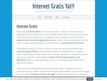 Tablet Screenshot of internetgratisya.com